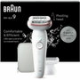Braun Silk-épil 9-030 SensoSmart Depiladora Eléctrica Blanco / Rosa