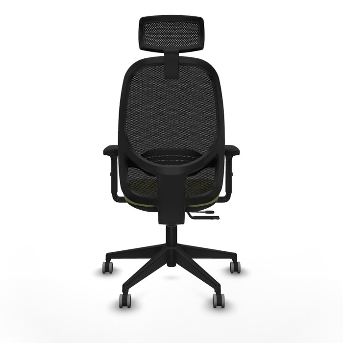 PIQUERAS Y CRESPO Silla de oficina Cilanco Verde oliva con mecanismo Sincro/Traslack PIQUERAS Y CRESPO Silla de oficina Cilanco Verde oliva con mecanismo Sincro/Traslack