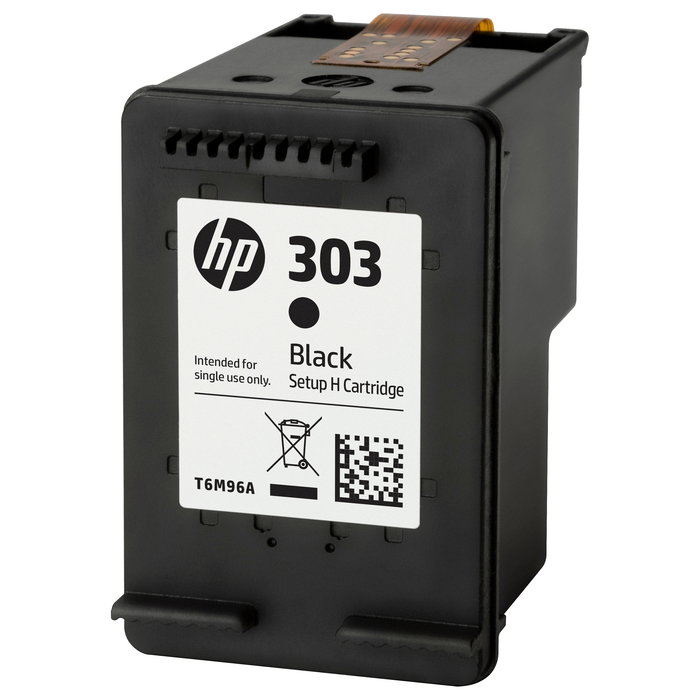 HP Tintenpatrone 303XL schwarz original, 12 ml hohe Ergiebigkeit, kompatibel mit ENVY Photo 62XX 71XX 78XX ENVY Inspire 72XX 79XX