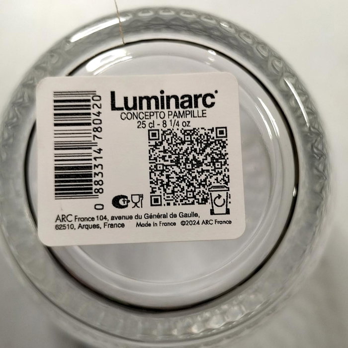Luminarc Vaso Bajo Concepto 25 cL Luminarc Vaso Bajo Concepto 25 cL