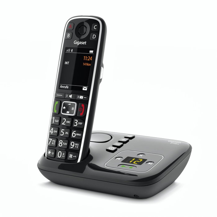 Gigaset E720A Teléfono DECT/analógico Negro