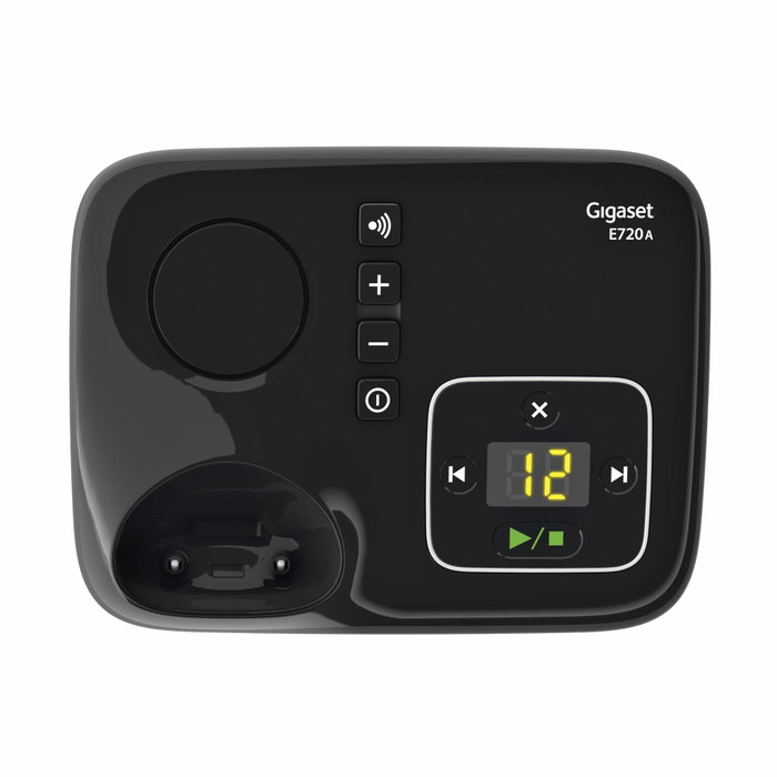 Gigaset E720A Teléfono DECT/analógico Negro