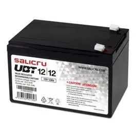 Salicru Batería UBT 12/12 Compatible SAI Salicru 12V 12Ah 20h