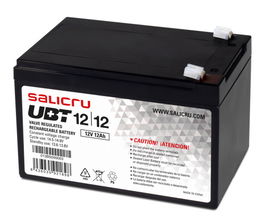 Salicru UBT 12/12 Batería Sealed Lead Acid (VRLA) 12V 12Ah para Sistemas SAI/UPS y Seguridad