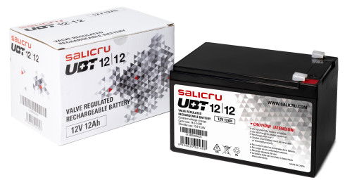 Salicru UBT 12/12 Batería Sealed Lead Acid (VRLA) 12V 12Ah para Sistemas SAI/UPS y Seguridad