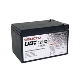 Salicru Batería para SAI/UPS 12V 12Ah AGM VRLA, UBT 12/12, Compatible con SLC Cube3 Cube STR Cube3+ Adapt