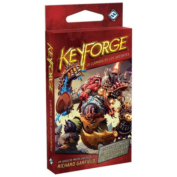 Fantasy Flight Games KeyForge: La Llamada de los Arcontes - Mazo Único de Cartas Coleccionable, Juego de Mesa 2 Jugadores 15 Minutos, Edición Español, Ref: KF02ES