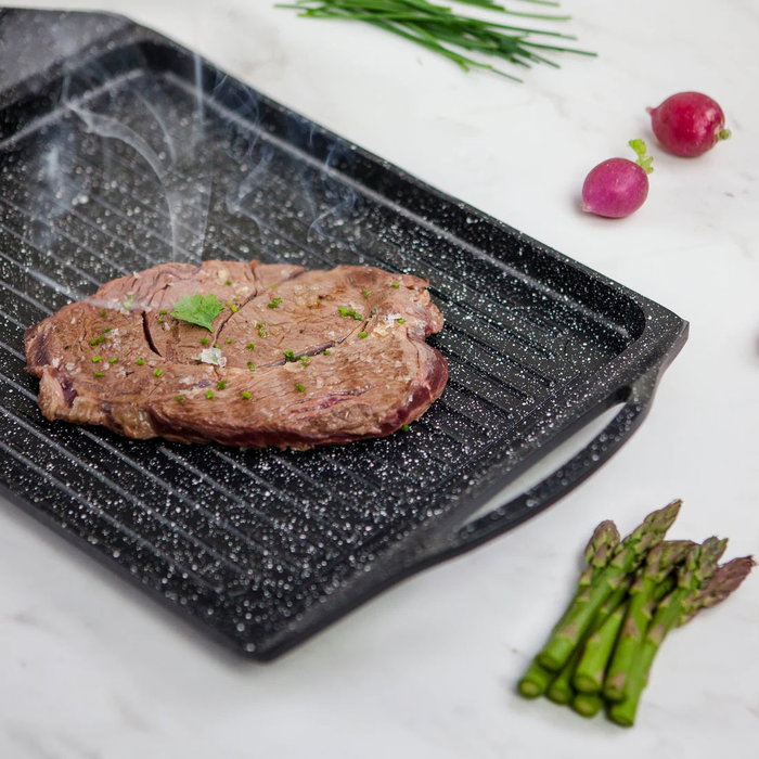 Quttin Parrilla Rectangular Grill 45 x 27 x 4.5 cm (6 Unidades)