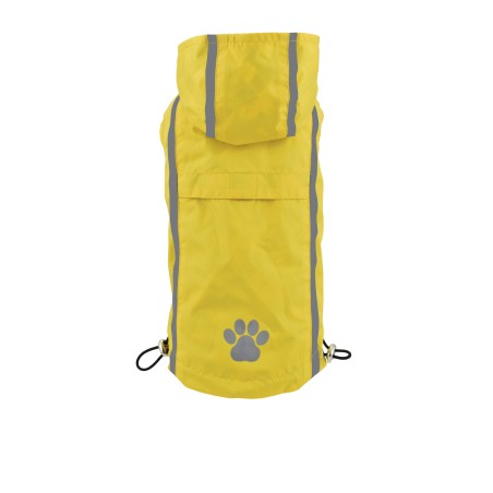 Nayeco Impermeable Reversible para Perro Amarillo-Pato 20 cm