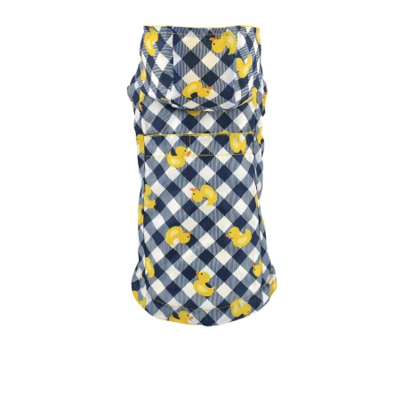 Nayeco Impermeable Reversible para Perro Amarillo-Pato 20 cm