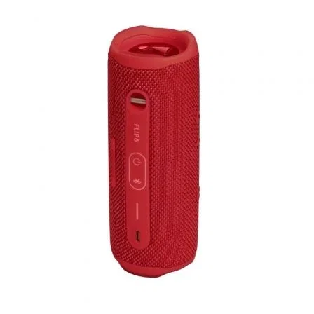 JBL Altavoz Bluetooth Flip 6 30W Rojo JBLFLIP6REDAM Resistente al Agua y al Polvo con 12 Horas de Reproducción