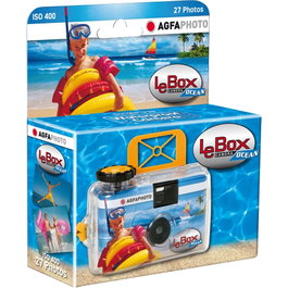 AgfaPhoto LeBox Ocean Cámara analógica desechable 135 mm 400 ISO Multicolor