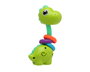KioKids Mordedor Musical Dinosaurio Giratorio 360 con Melodías para Bebés +3 Meses Verde