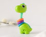 KioKids Mordedor Musical Dinosaurio Giratorio 360 con Melodías para Bebés +3 Meses Verde