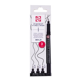 Talens Estuche de puntafinas Pigment grueso, 3 uds.