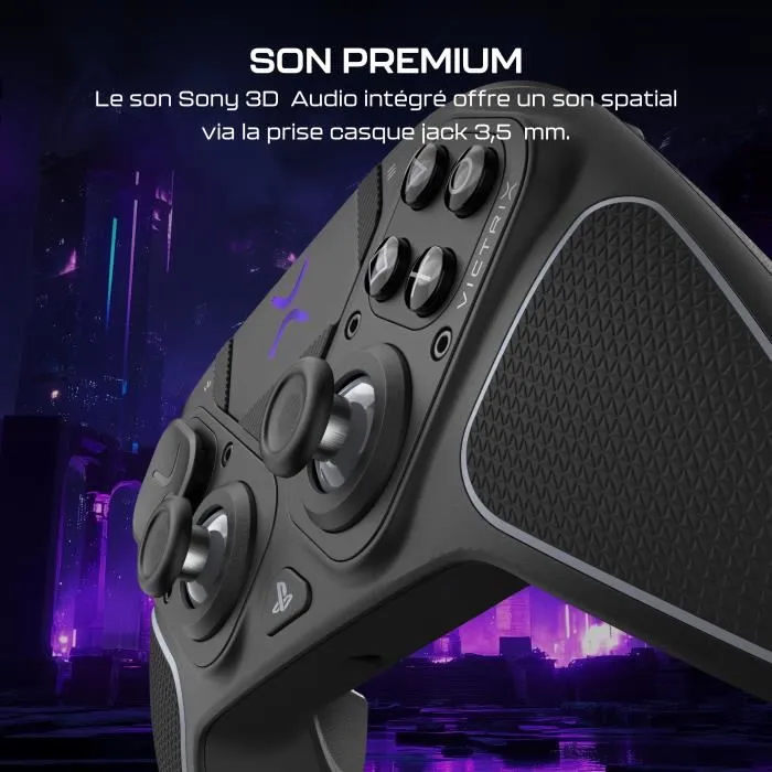 Turtle Beach Mando Modular Victrix Pro BFG Reloaded Inalámbrico Negro para PlayStation