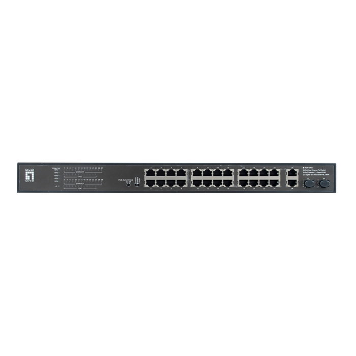 LevelOne FGP-2831 Switch 28 puertos Fast Ethernet PoE+ 390W LevelOne FGP-2831 Switch 28 puertos Fast Ethernet PoE+ 390W