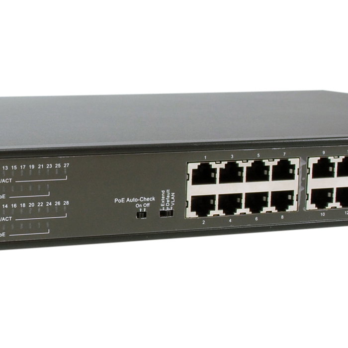 LevelOne FGP-2831 Switch 28 puertos Fast Ethernet PoE+ 390W LevelOne FGP-2831 Switch 28 puertos Fast Ethernet PoE+ 390W