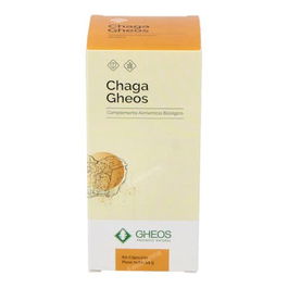GHEOS Chaga 60 Cápsulas - Complemento alimenticio con Vitamina C para el Sistema Inmunitario