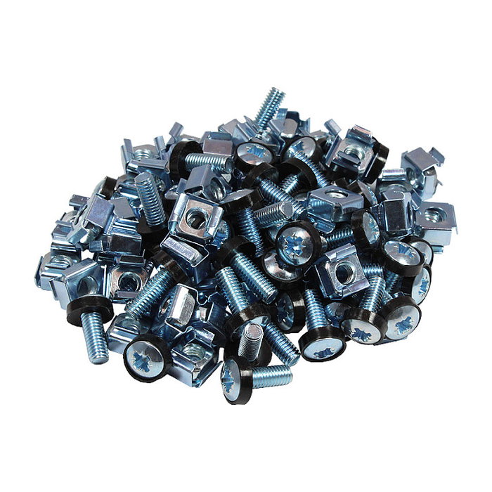 GoodConnections Alcasa GC-N0049 Kit de tornillos M6, longitud 20 mm, color plata, 50 piezas por paquete GoodConnections Alcasa GC-N0049 Kit de tornillos M6, longitud 20 mm, color plata, 50 piezas por paquete
