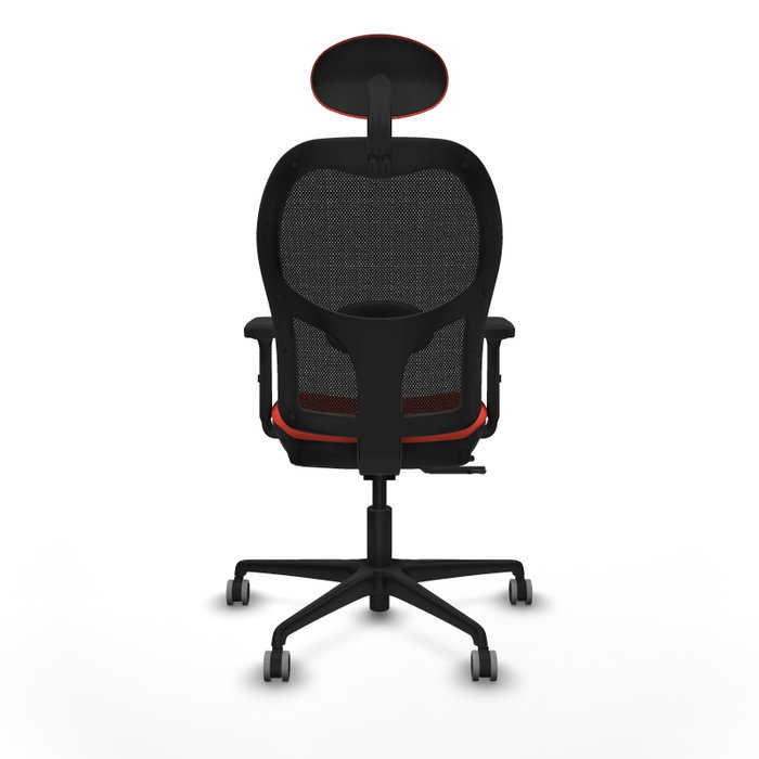 PIQUERAS Y CRESPO Silla de oficina Jorquera Naranja oscuro y Negro PIQUERAS Y CRESPO Silla de oficina Jorquera Naranja oscuro y Negro