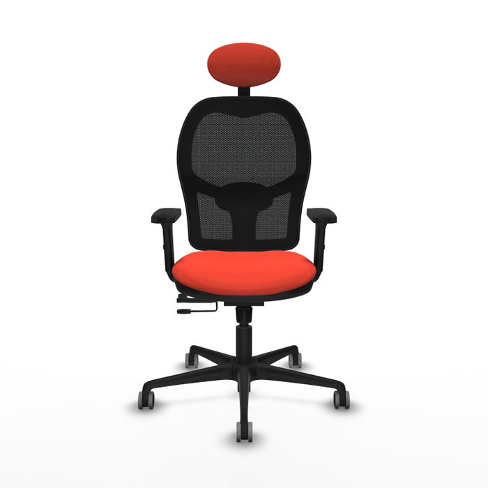PIQUERAS Y CRESPO Silla de oficina Jorquera Naranja oscuro y Negro PIQUERAS Y CRESPO Silla de oficina Jorquera Naranja oscuro y Negro