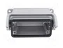 HARTING Carcasa para conectores HDC tamaño 16B para panel Han PG21
