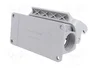 HARTING Carcasa para conectores HDC tamaño 16B para panel Han PG21