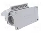 HARTING Carcasa para conectores HDC tamaño 16B para panel Han PG21