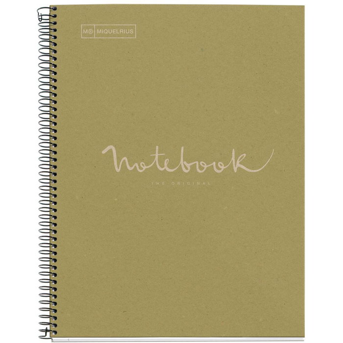 MAUL Eco Emotions Collegeblock DIN A4 Kariert Verde 80 Hojas Cuadriculado Tapa Dura MAUL Eco Emotions Collegeblock DIN A4 Kariert Verde 80 Hojas Cuadriculado Tapa Dura