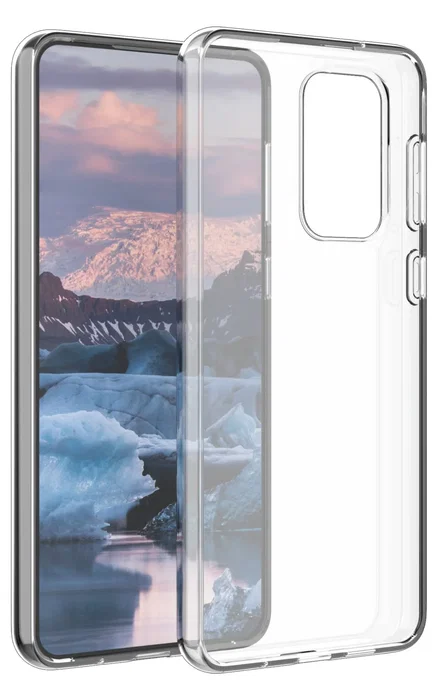 Dbramante1928 Funda para Samsung Galaxy A03, Transparente, Protectora Resistente a Impactos, Plástico Reciclado