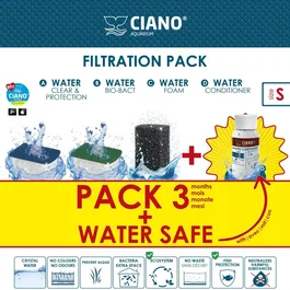 Ciano Kit de mantenimiento para acuario tamaño S reacondicionado