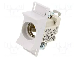 ETI POLAM Base de fusible D02 para raíl DIN 63A 400VAC 1 polo