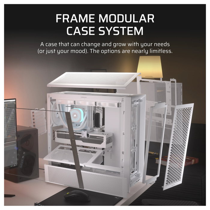 Corsair FRAME 4000D RS Blanco