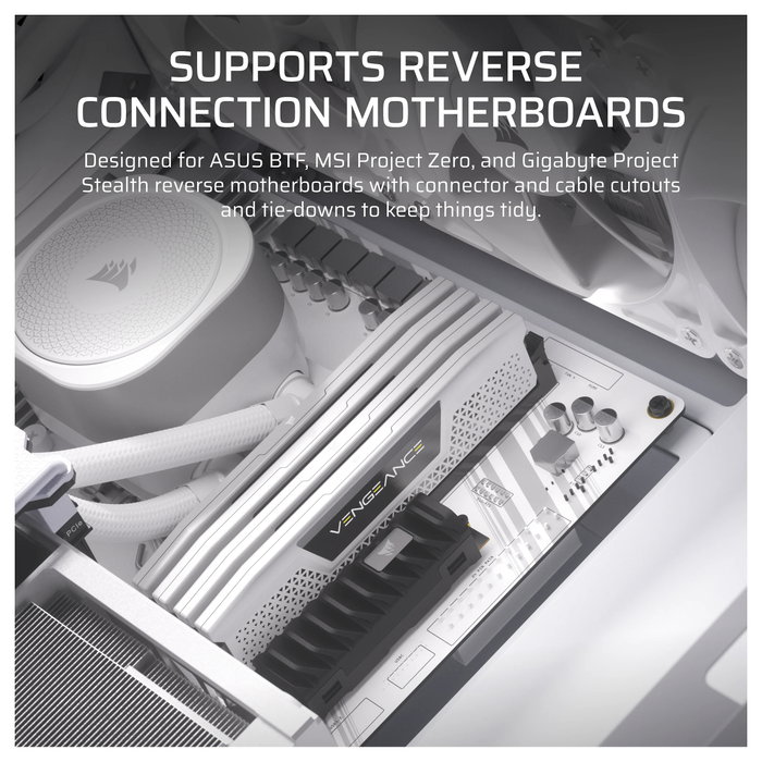 Corsair FRAME 4000D RS Blanco