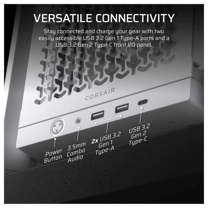 Corsair FRAME 4000D RS Blanco
