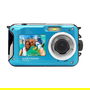 Easypix GoXtreme Reef Blue Cámara Deportiva Full HD 24 MP Resistente al Agua hasta 3 m con Pantalla de 2.7" y Batería de 550 mAh