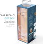 QUOKKA Botella de Cristal 660 ml con Funda de Silicona Flow Neon Green - Recargable, Reutilizable