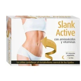 ESPADIET Slank Active 30 Cápsulas Veganas con L-Carnitina, Colina y Vitaminas B6 y B12 para el Metabolismo de Lípidos
