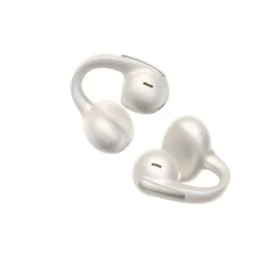 Baseus Bowie MC1 Pro Auriculares Abiertos True Wireless, Color Blanco Estelar, con Tecnología LDAC, Resistencia IP67 y Hasta 40 Horas de Batería, Modelo A0102504