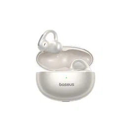 Baseus Bowie MC1 Pro Auriculares Abiertos True Wireless, Color Blanco Estelar, con Tecnología LDAC, Resistencia IP67 y Hasta 40 Horas de Batería, Modelo A0102504