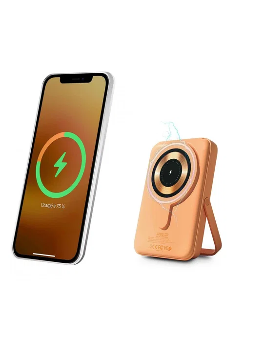 Urban Factory Magnee Power 10000 mAh Cargador inalámbrico magnético con pantalla LCD Albaricoque Urban Factory Magnee Power 10000 mAh Cargador inalámbrico magnético con pantalla LCD Albaricoque
