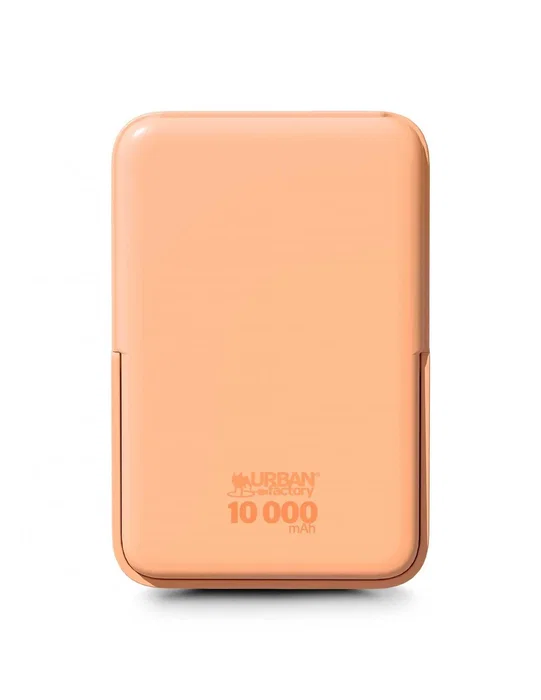 Urban Factory Magnee Power 10000 mAh Cargador inalámbrico magnético con pantalla LCD Albaricoque Urban Factory Magnee Power 10000 mAh Cargador inalámbrico magnético con pantalla LCD Albaricoque