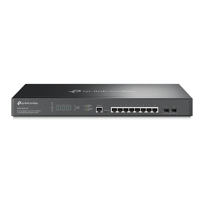 TP-Link Omada SG3210XHP-M2 Switch Gestionado 8 Puertos 2.5G PoE+ y 2 SFP+ 10G