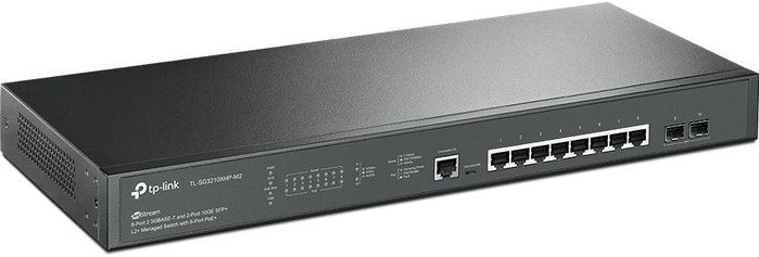 TP-Link Omada SG3210XHP-M2 Switch Gestionado 8 Puertos 2.5G PoE+ y 2 SFP+ 10G