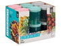 LEKNES Bote plástico alto con tapa surtido de colores transparente 700 ml