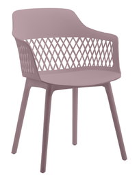 DKD Home Decor Silla PP Rosa