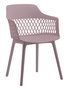 DKD Home Decor Silla PP Rosa