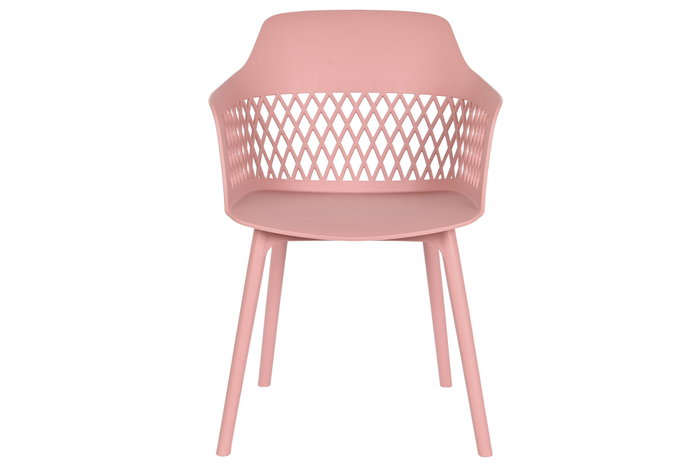DKD Home Decor Silla PP Rosa
