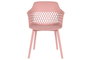 DKD Home Decor Silla PP Rosa